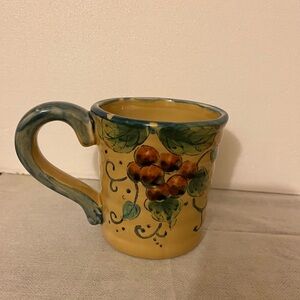 Handcrafted Ceramic Mug with  "Fall Harvest Pumpkin”